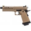 Vorsk Airsoftová pištoľ Hi-Capa 5.1, GBB - TAN