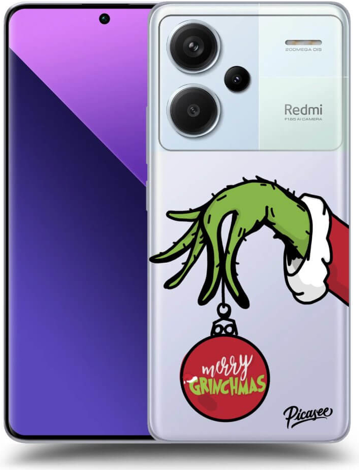 Picasee silikónové Xiaomi Redmi Note 13 Pro+ 5G - Grinch čiré