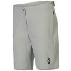 SCOTT Cyklistické nohavice krátke bez trakov - VERTIC LT W/PAD W - šedá S