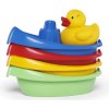 Teddies Lodička 4ks + kačenka plast/guma 13cm v sáčku