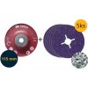 Fíbrové kotúče 115 mm 3M Cubitron II 982CX Pro s unášačom v sete