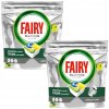 KAPSULE DO UMÝVAČKY TABLETKY FAIRY PLATINUM ALL IN ONE CITRÓN 2v1 56 ks