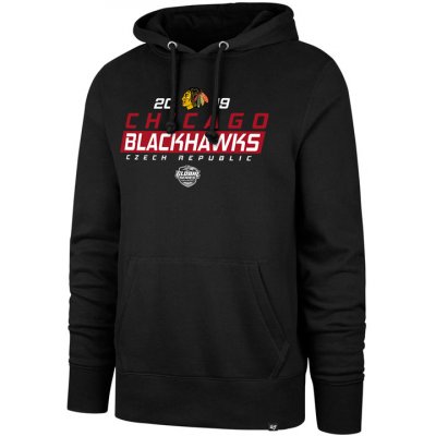 47 Brand Headline Hood NHL Chicago Blackhawks černá GS19
