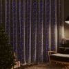 Světelný závěs 3 x 3 m 300 LED diod modré světlo 8 funkcí 328930
