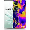 Picasee silikónový čierny obal pre Honor 70 - Burn