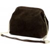 Kožená kabelka Luka hnedá KZ2258712
