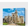 Vymalujsisam.sk Maľovanie podľa čísiel - Zámok Hluboká Veľkosť: 30x40cm, Rám: Na plastovej doske