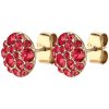 DYRBERG/KERN náušnice BLAIS SG RED 370059