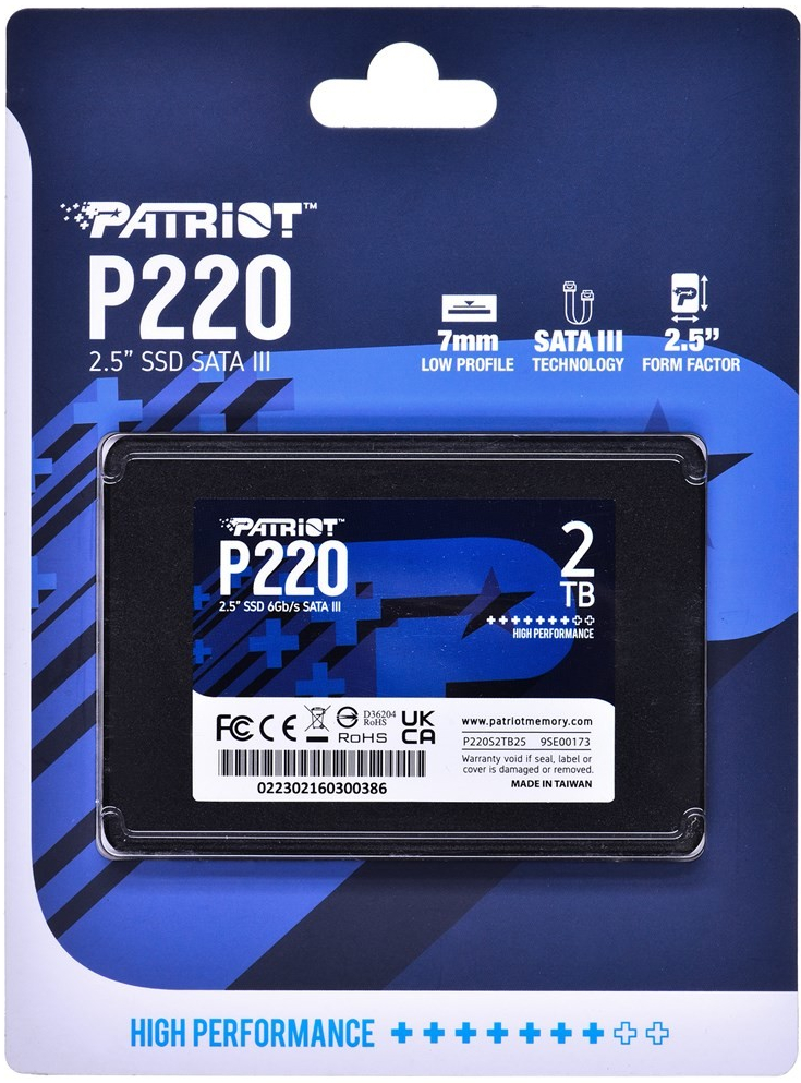 Patriot P220 2TB, P220S2TB25