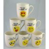 MAKRO - Hrnček 350ml Emoji rôzne druhy