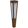 Les Jardins Solárna LED pochodeň Tinka + snímač, 62 cm corten - TINKA39