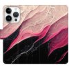 Flipové puzdro iSaprio - BlackPink Marble - iPhone 15 Pro