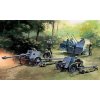 ITALERI Model Kit military 7026 - GERMAN GUNS SET: PAK35-PAK40-FLAK38 (1:72)