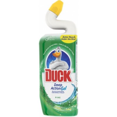 Duck Deep Action Gel čistiaci a dezinfekčný prípravok na WC misu Pine 750 ml