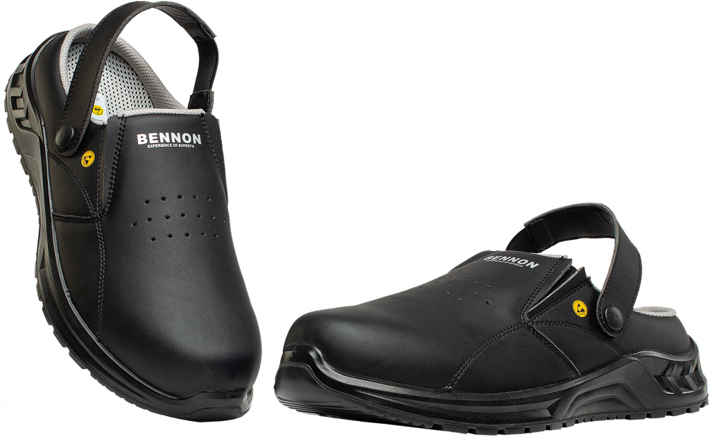 Bennon BLACK OB ESD SLIPPER sandále Čierna