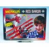 Stavebnica MERKUR Red Baron 40 modelov 680ks v krabici 36x27cm