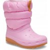 Detské zateplené zimné snehové topánky Crocs Classic Neo Puff Boot 34-35