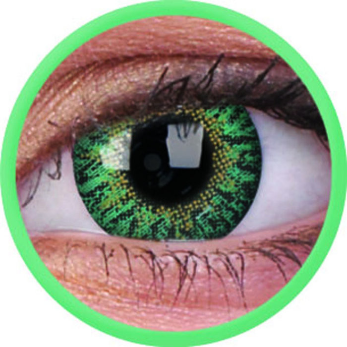 MaxVue Vision ColourVue One-Day nedioptrické 10ks, jednodenné - Emerald