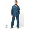 PÁNSKE PYŽAMO MNS 815 B25 námořní XXL