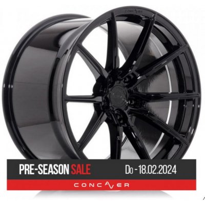 CONCAVER CVR4 9,5x20 5x118 ET0-33 platinum black