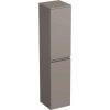 Vysoká skrinka do kúpeľne Jungborn TRENTA čadičovo sivá lesklá 35 x 161,8 x 35 cm