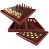 Šach, backgammon a dáma set 3v1