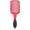 Wet Brush Pro flex dry Paddle kefa na vlasy pre jednoduché rozčesávanie vlasov Pink 1 ks