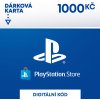 Sony PlayStation Store predplatená karta 1000 CZK