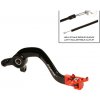 RFX PRO FLEXI-TIP BRAKE PEDAL, BLK/ORG