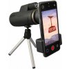 Monokulárny ďalekohľad s držiakom na telefón