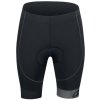 Force B21 EASY čierne cyklokraťasy do pása s vložkou - S