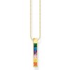 Thomas Sabo Náhrdelník colourful stones gold KE2113-971-7-L45V