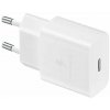 Samsung USB-C 15W Cestovná nabíjačka White (OOB Bulk) GP-PTU022HEAWQ