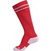 Futbalové štulpne Hummel, ELEMENT FOOTBALL SOCK červená,biela 39-42