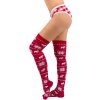 COLLM Dámske nadkolienky STYLE SOCKS vianočné