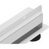 Mexen Flat Wall lineárny stenový odtok 2v1 50 cm, biely - 1230050