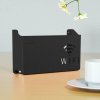 APT AG986A POLIČOVÝ DRŽIAK PRE WIFI ROUTER, ČIERNY