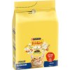 PURINA Friskies Sterilized Cat s hovädzím, kuracím a zeleninou - výhodné balenie: 3 x 3 kg