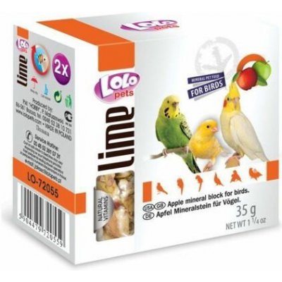 Lolo Pets Lime minerálne kameň jablko 35 g