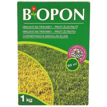 Biopon na trávniky proti žltnutiu 1 kg