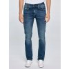 BIG STAR PÁNSKE DŽÍNSY SLIM FIT TMAVOMODRÉ TERRY 502 W34 L32