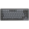 LOGITECH Logitech® MX Mechanical Mini Minimalist Wireless Illuminated Keyboard-GRAPHITE-US INT'L-2.4GHZ/BT-LINEAR 920-010781