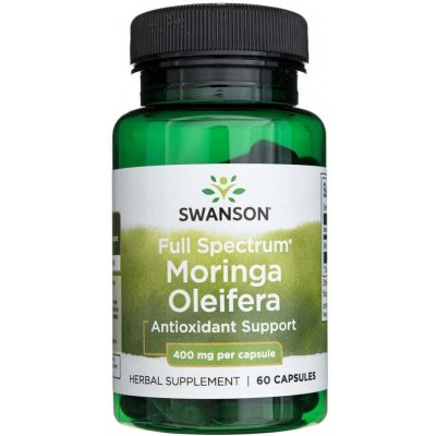 Swanson Moringa Oleifera 400 mg 60 kapsúl