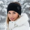 Čelenka SPORTALM Yangetta Wool Ski Black Čierna