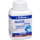 MedPharma Horčík 300 mg + Vitamín D3 107 tabliet