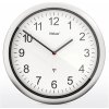 Mebus 19809 radio wall clock white/silver