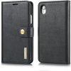 DG.MING 15935 DG.MING Peňaženkový obal 2v1 Apple iPhone XR čierny