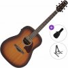 Ibanez AAD54E-OMH Standard SET Mahogany Sunburst Elektroakustická gitara Dreadnought