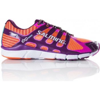 Salming Speed 5 Shoe Women Shocking Orange/Dark Orchid