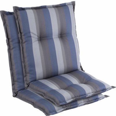 Blumfeldt Prato, čalúnená podložka, podložka na stoličku, podložka na nižšie polohovacie kreslo, na záhradnú stoličku, polyester, 50 × 100 × 8 cm (CPT10_New_4)
